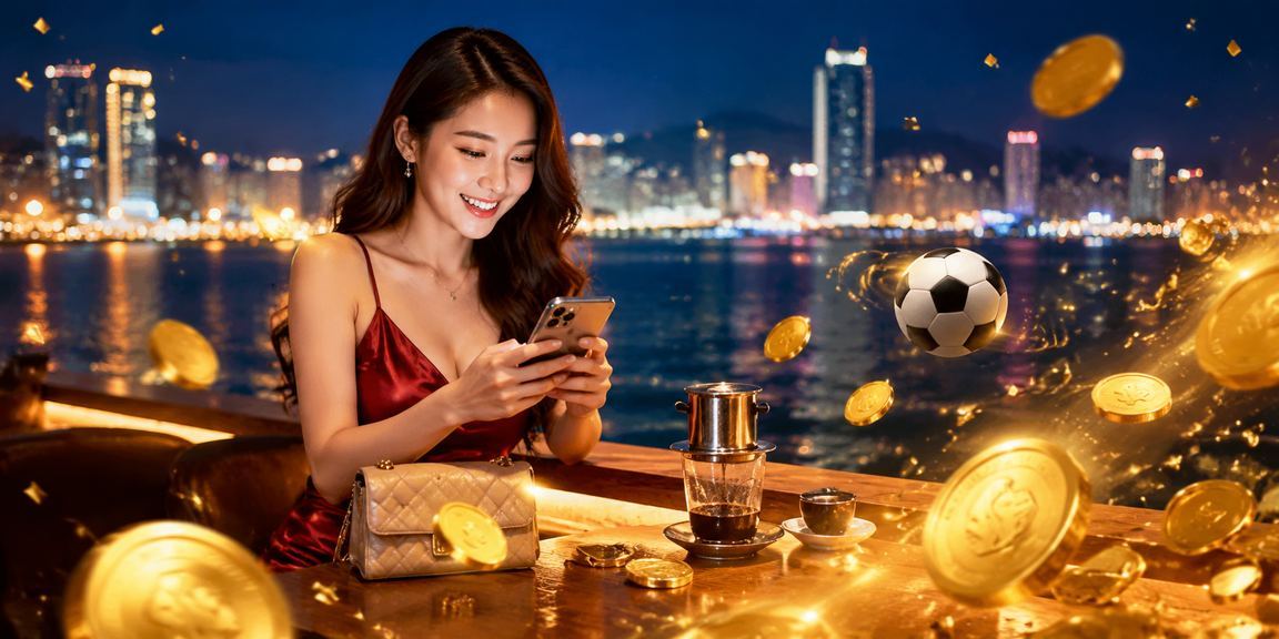 Người chơi cá cược bóng đá ở Quy Nhơn bên ly cà phê sáng